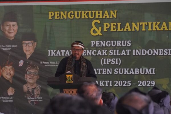 Hadiri Pelantikan Pengurus IPSI Kab. Sukabumi, Bupati...
