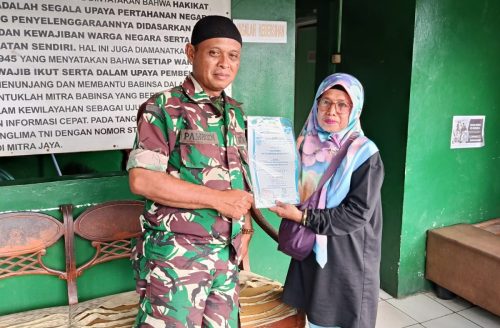 Menyambut HUT ke 80 Kemerdekan RI, Koramil 03/Sukmajaya...