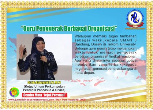 Jejak Prestasi Dr. Ida Rohayani M.Pd, Plt Kepala Sekolah...