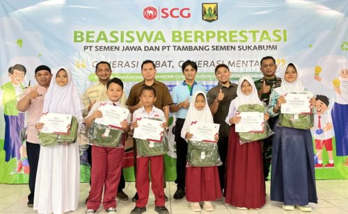 SCG Berikan Beasiswa Bagi Ratusan Siswa SD dan SMP...