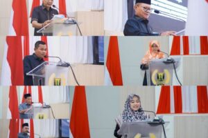 Rapat Paripurna Pandangan Umum Fraksi DPRD Kab. Sukabumi...