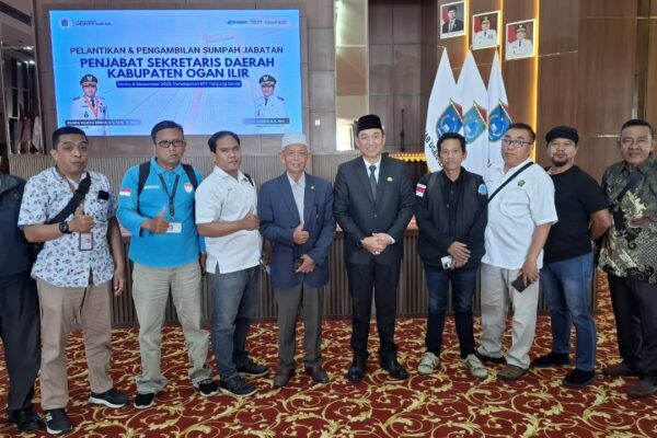 Dicky Syailendra Resmi Dilantik sebagai Penjabat Sekda...