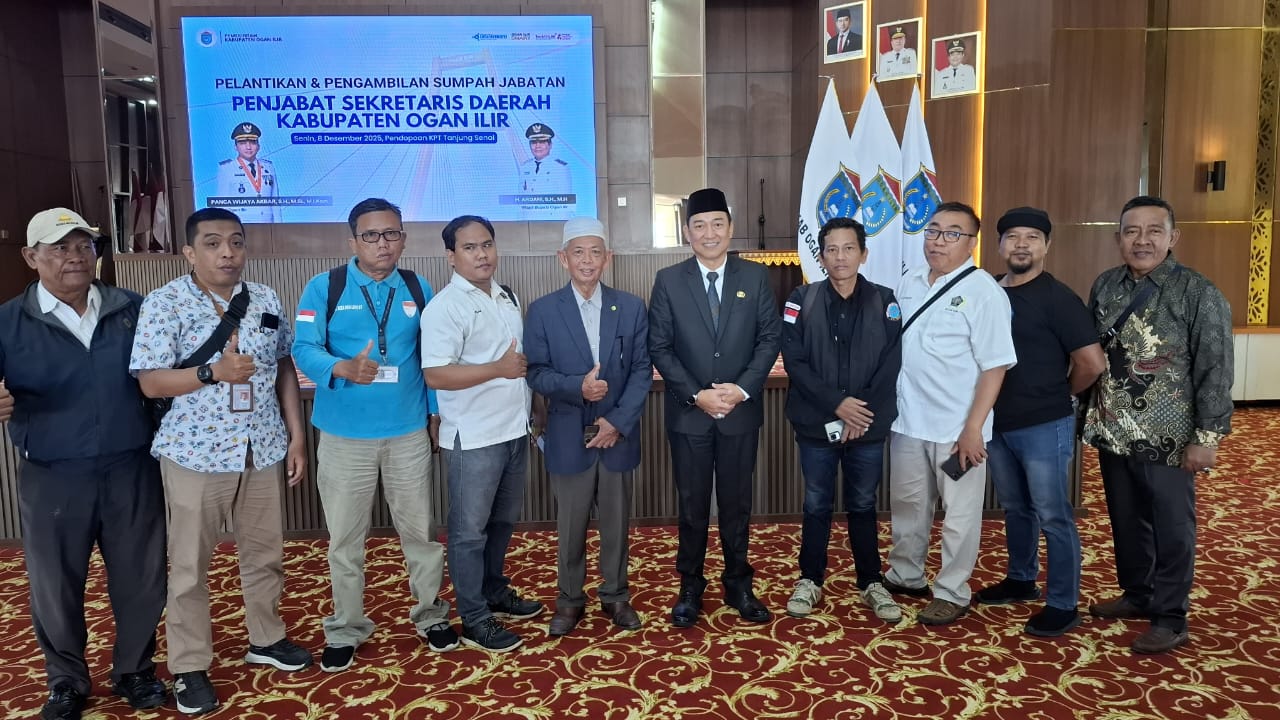 Dicky Syailendra Resmi Dilantik sebagai Penjabat Sekda...