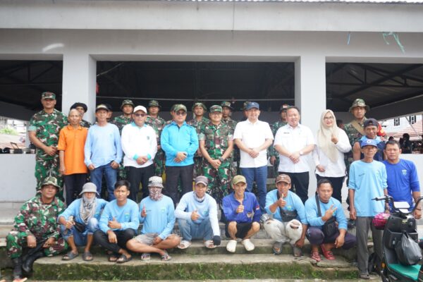 Kodim 0402/OKI-OI Laksanakan Karya Bakti Cegah Bencana...