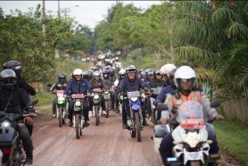 Jalan Tulung Selapan Kini Mulus Beraspal dan Beton