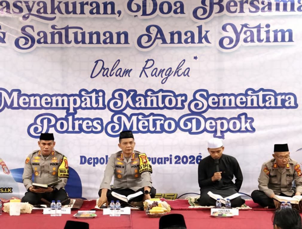 Kantor Polres Metro Depok, Sementara Pindah ke Zamzam Tower