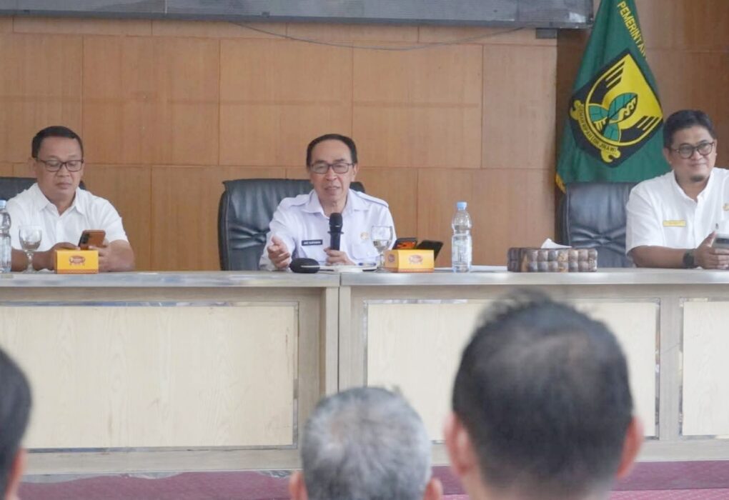 Bersama Dinas Perkim, Sekda Kab. Sukabumi Bahas RP3KP