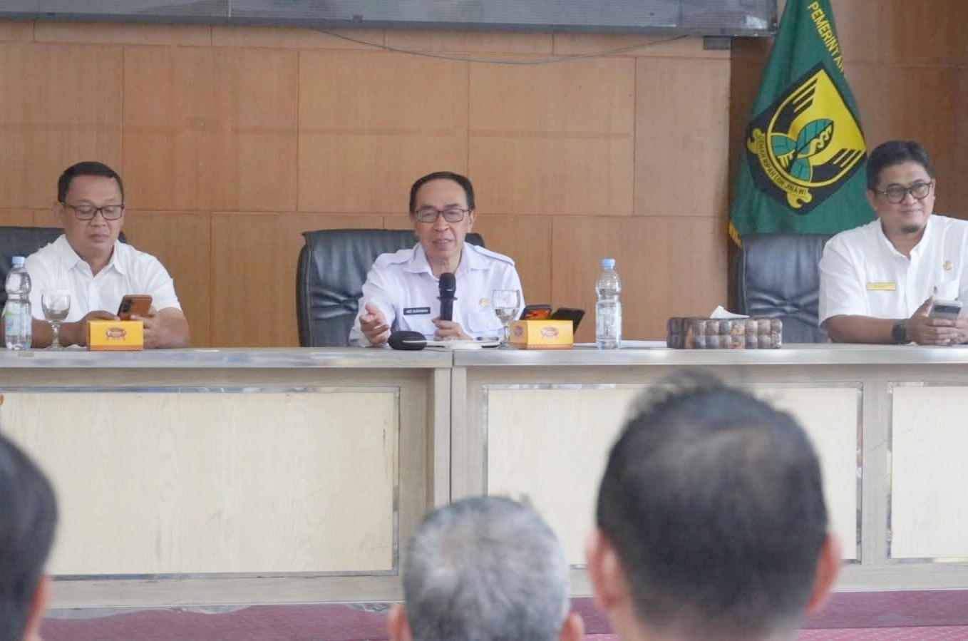 Bersama Dinas Perkim, Sekda Kab. Sukabumi Bahas RP3KP