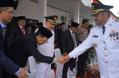 Pemkab. Sukabumi Menggelar Upacara Peringatan Hari OTDA XXX