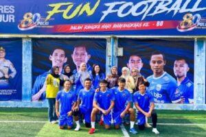Persib Stars Taklukkan Tim Polres Cianjur 9-7, Ribuan...