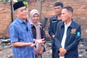 Wabup OI Ardani Tinjau Langsung Lokasi Rumah Sekjen PWI...