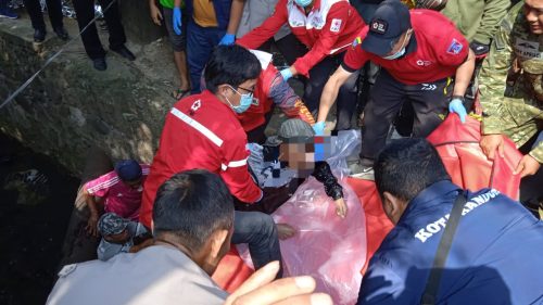 Pria Ditemukan Tewas di Dasar Sungai Cibeureum, Diduga...