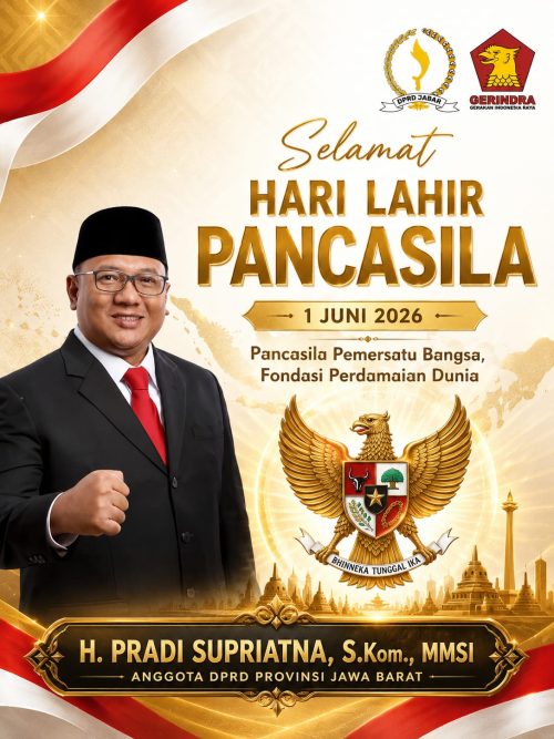 Legislator Gerindra Provinsi Jabar Pradi Supriatna :...