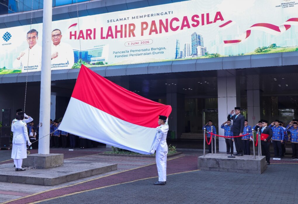 Hari Lahir Pancasila 2026, Menaker Ajak Generasi Muda...