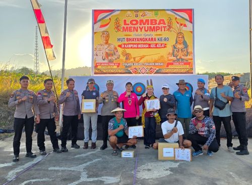 Polsek Kelay Lestarikan Warisan Leluhur Lewat Lomba...