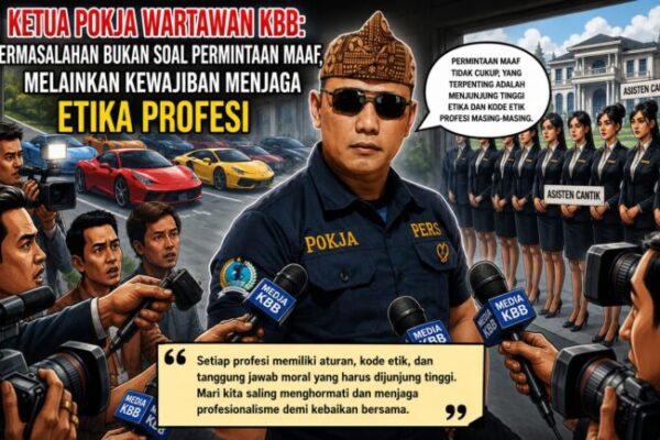 Ketua Pokja Wartawan KBB Soroti Etika Profesi, Sesalkan...