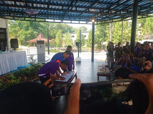 PSGC Ciamis Lakukan Penandatanganan Kerjasama Dengan...