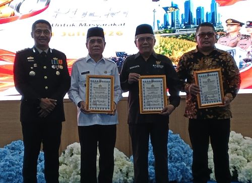 Syukuran Hari Bhayangkara Ke - 80, Polres Ogan Ilir...